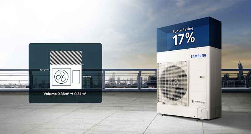 Condensadora DVM S Eco Heat Pump VRF Samsung